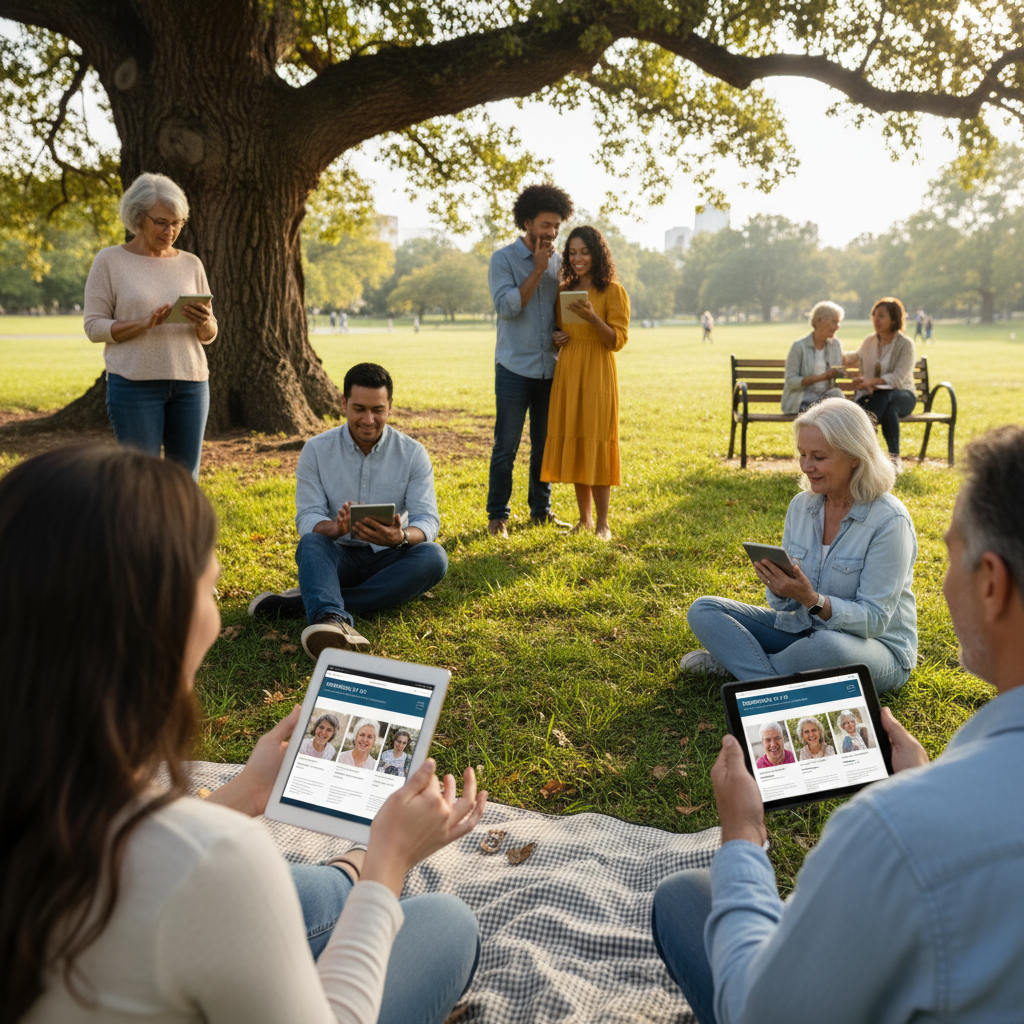 Digital Memorials: Connecting Remote Family Through Shared Remembrance