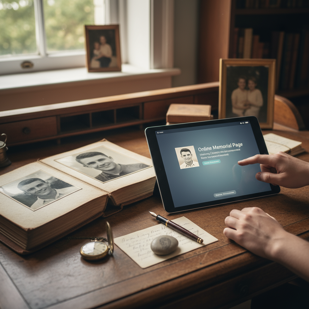 Honor Father's Memory: Create an Online Memorial for Dad