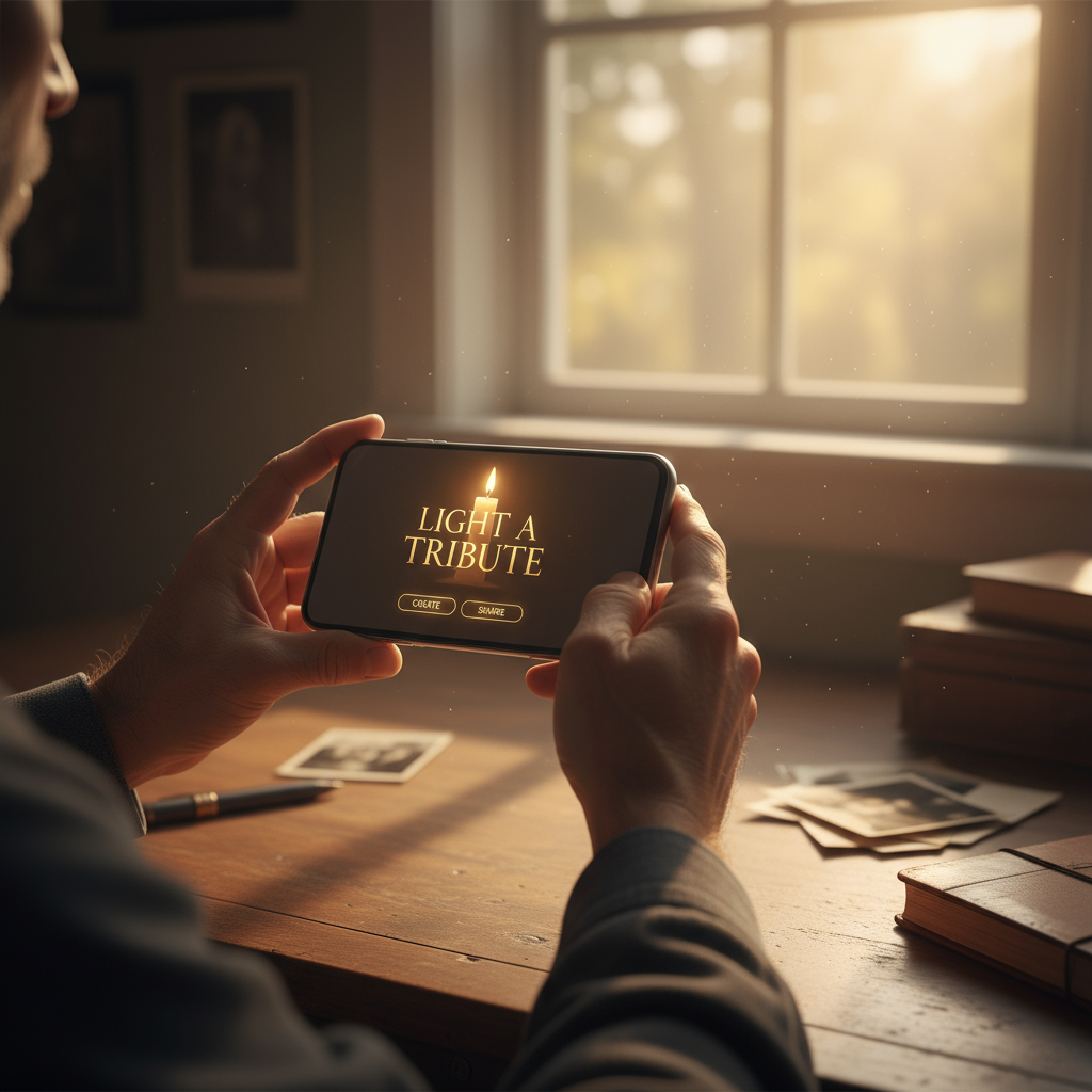 How to Light a Digital Candle: Symbolism & Online Remembrance