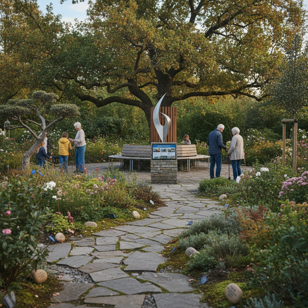 Creating Memorial Gardens & Public Tributes: Spaces of Remembrance