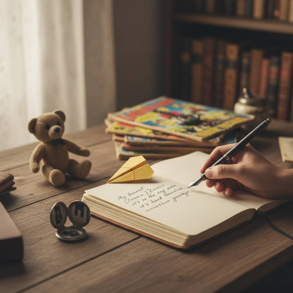 Writing a Goodbye Letter to a Deceased Cousin: Honoring Their Memory