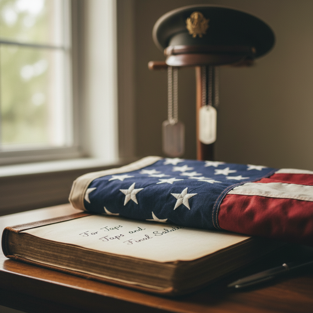 Military Funeral Farewell: Honoring Veteran Eulogy & Service