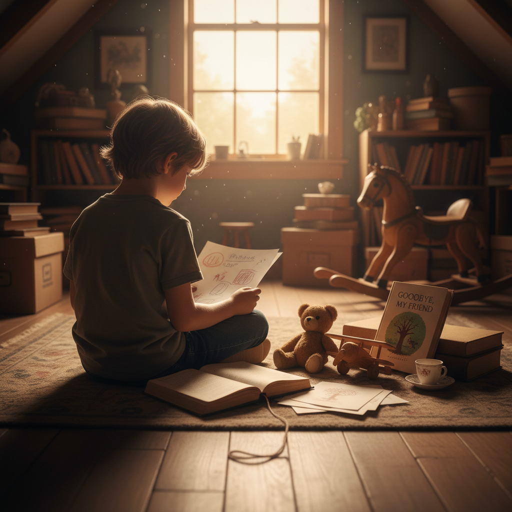 Helping Kids Process Loss: Goodbye Letters for Children Experiencing Grief