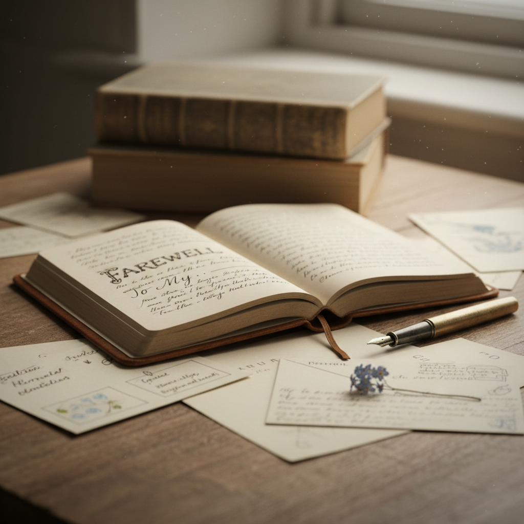 Teen Grief Writing: Farewell Letters for Adolescents & Grief Support