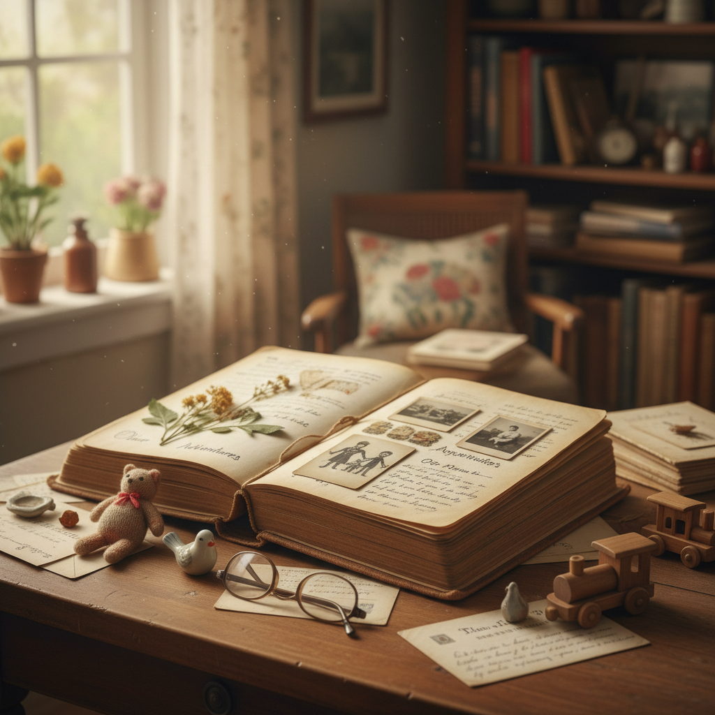 Scrapbook Farewell: Creating a Heartfelt Physical Memory Tribute