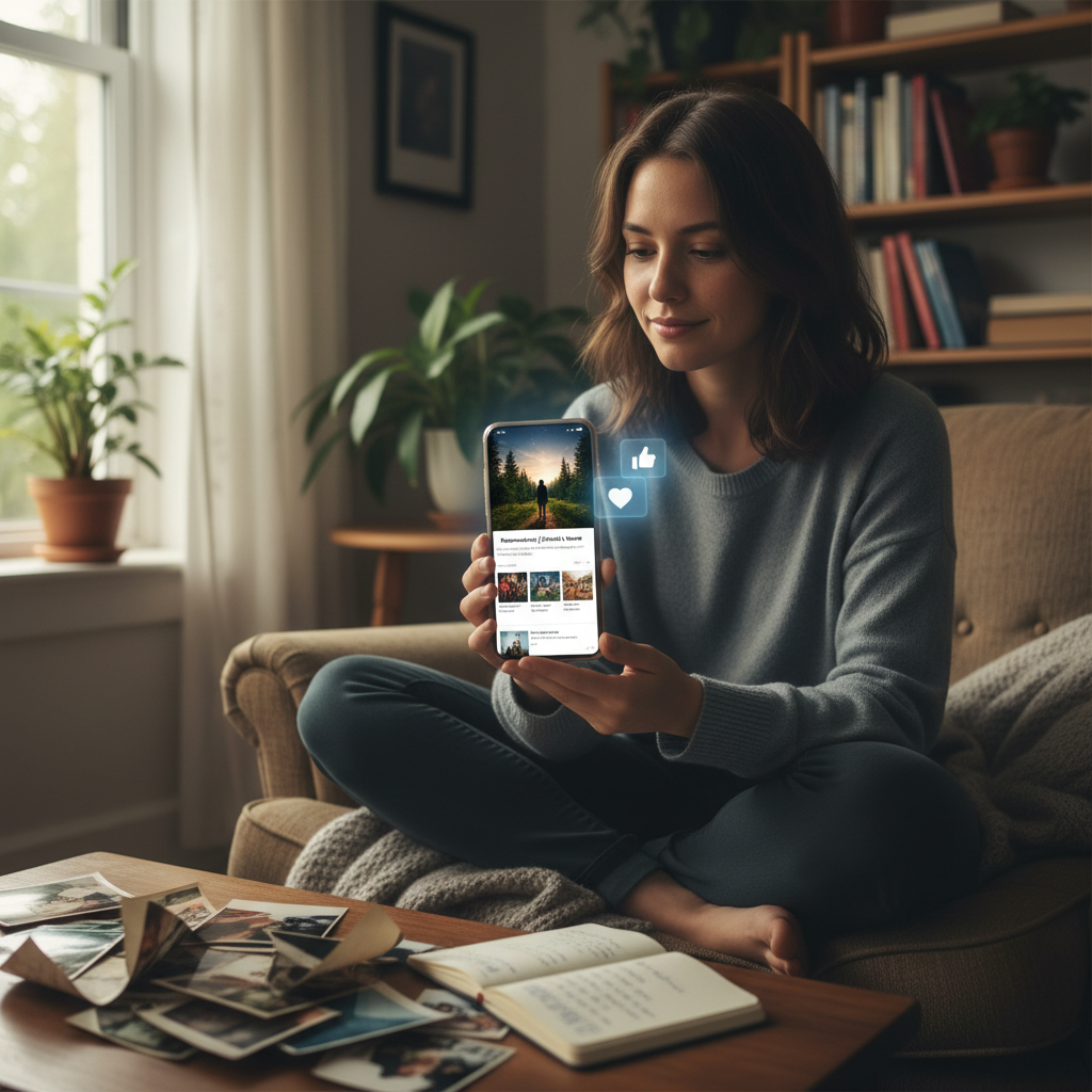 Creating a Public Memorial Post: Sharing Goodbye Online