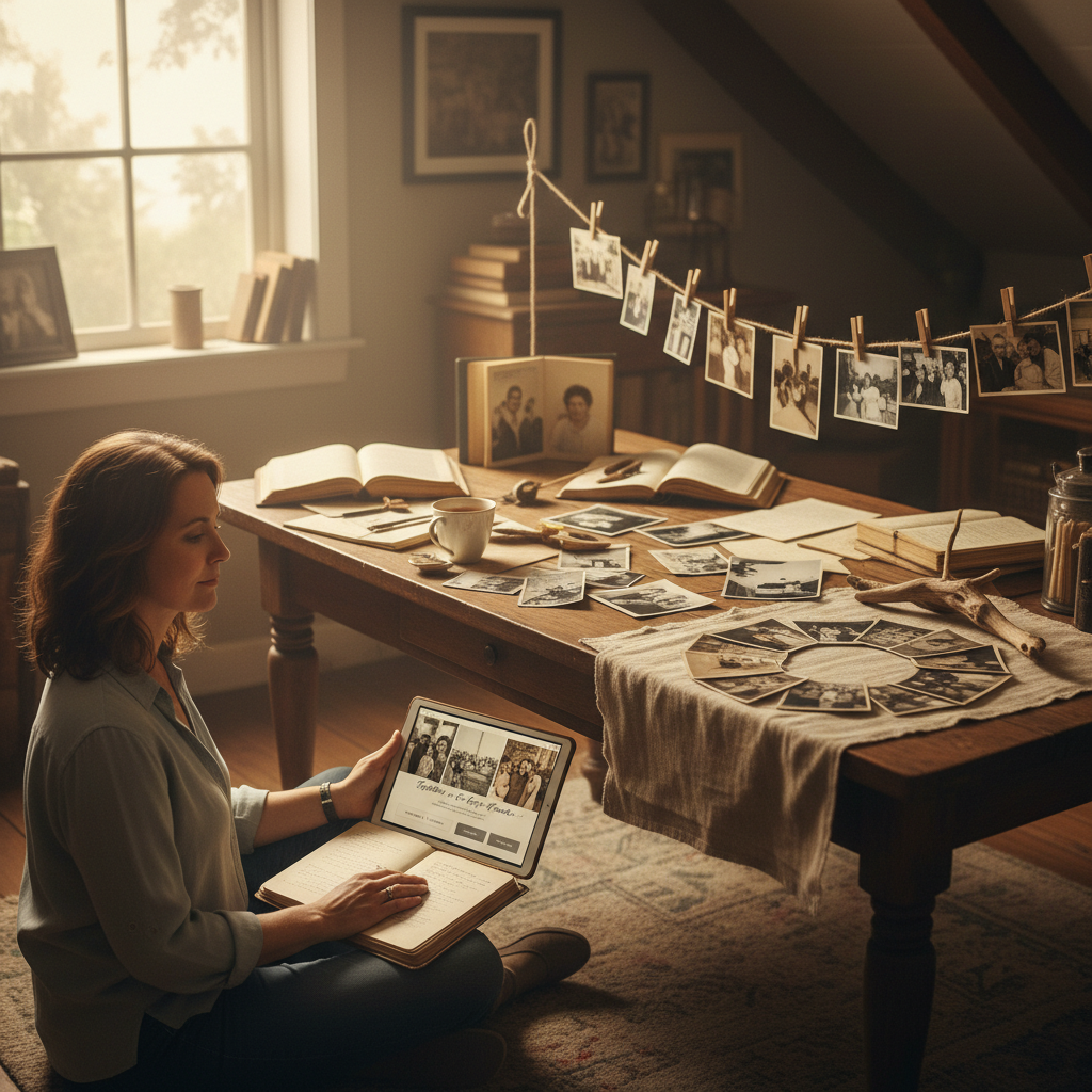 Photo Memorial Goodbye: Weaving Images with Words for Lasting Tributes