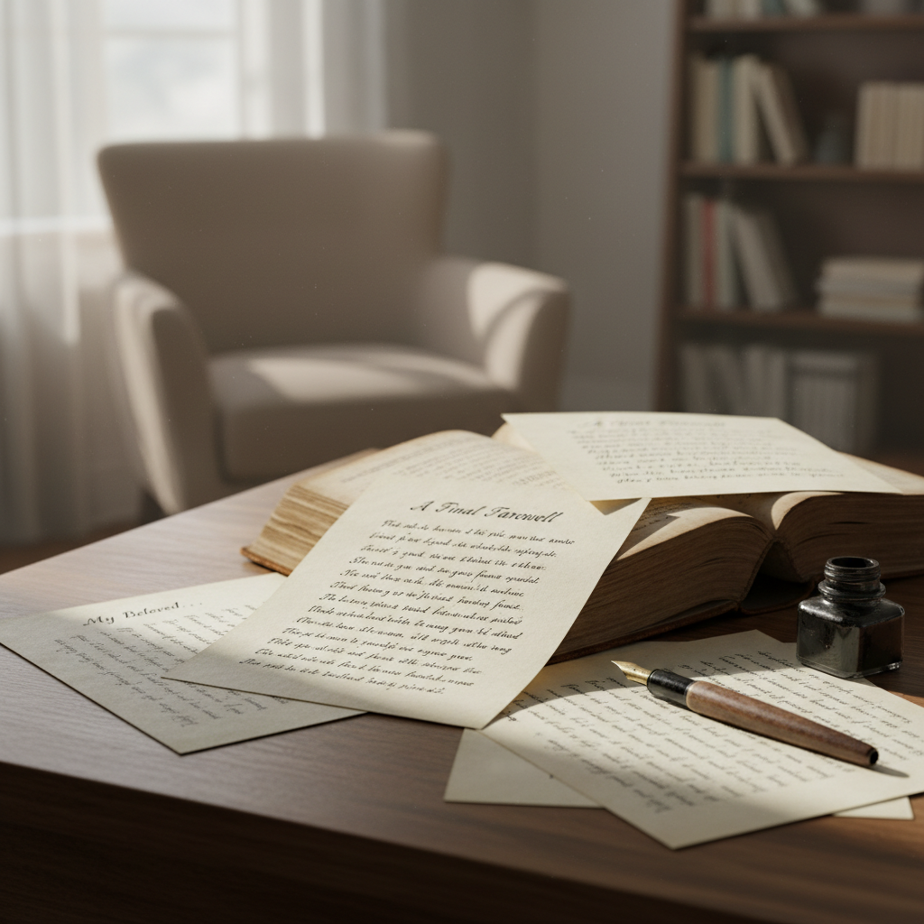 Goodbye Poem for Deceased: Writing Memorial Tributes